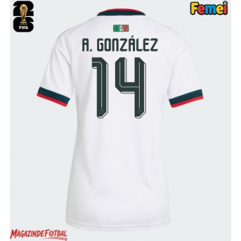 Mexic Armando Gonzalez #14 Echipament de Fotbal Replică Mondial 2026 Femei Deplasare